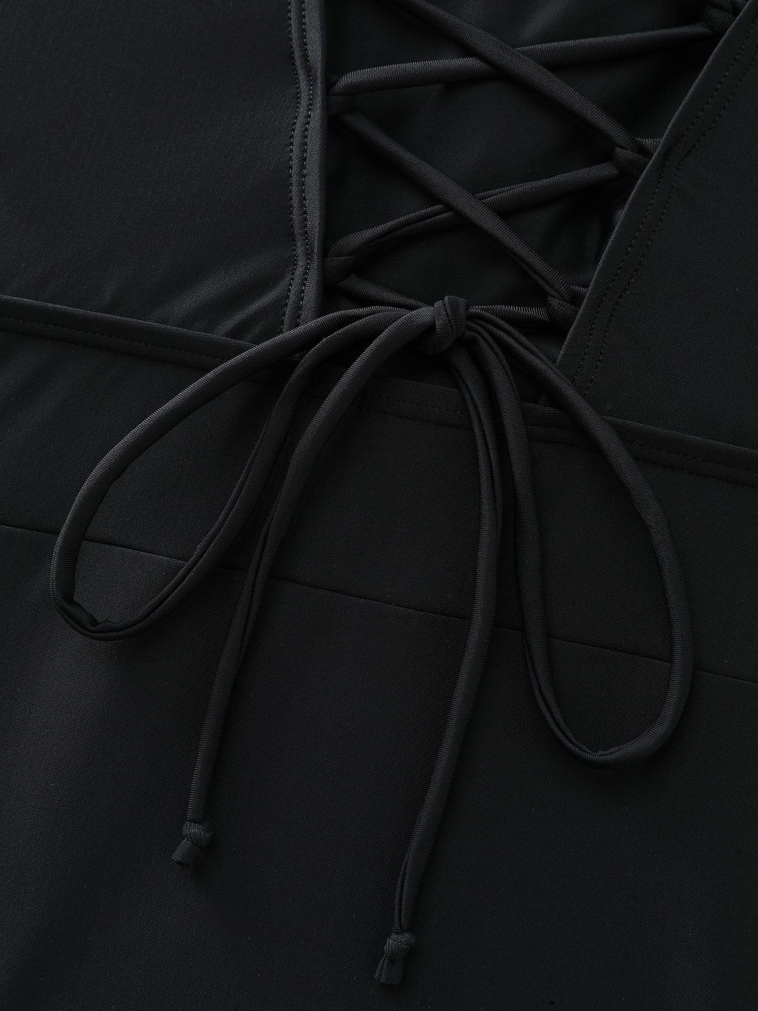 Back-Tie Tummy-Control One-Piece Swimsuit - Image 7