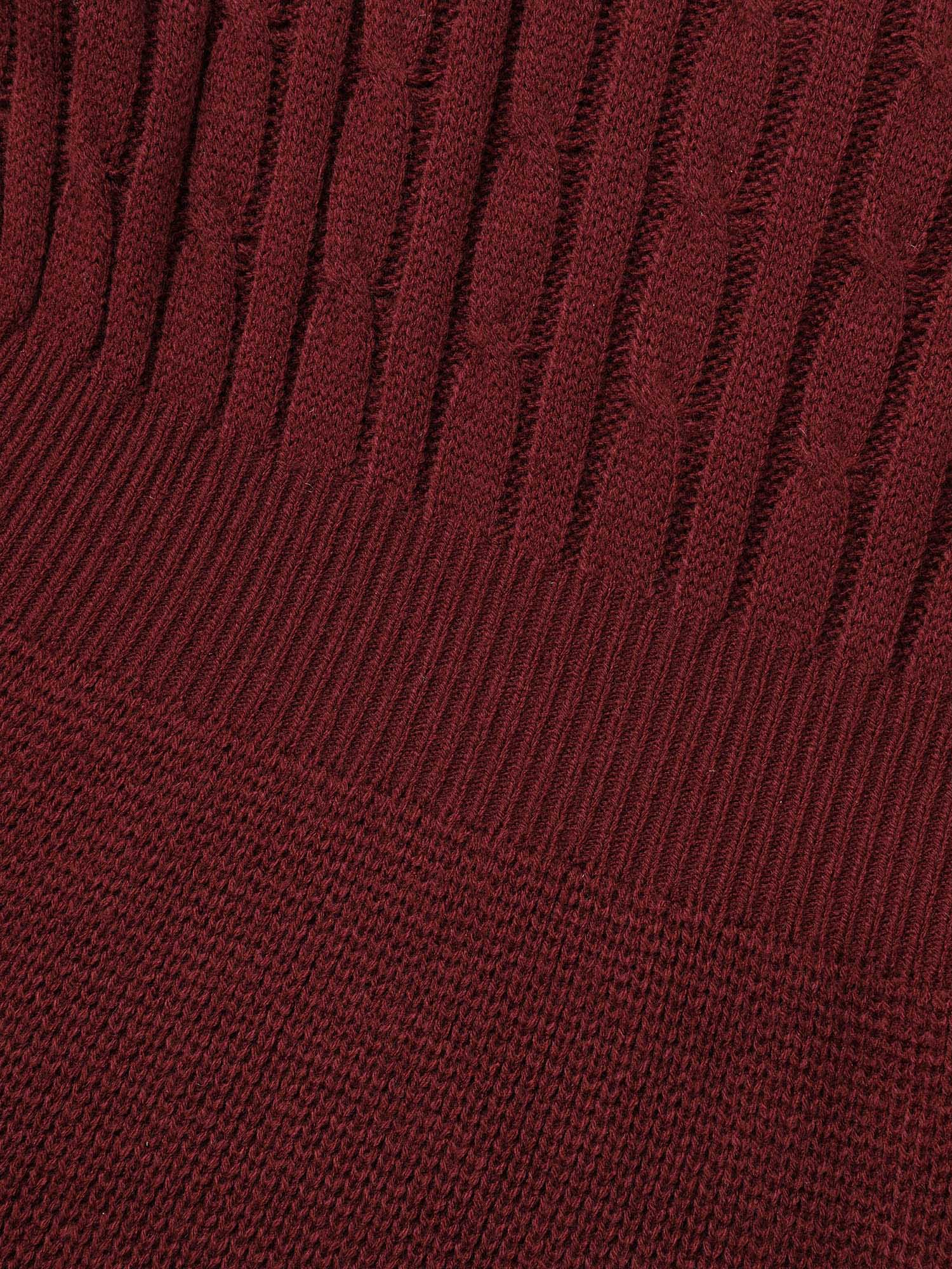 Cable Knit Fit-and-Flare Mini Sweater Dress - Image 21