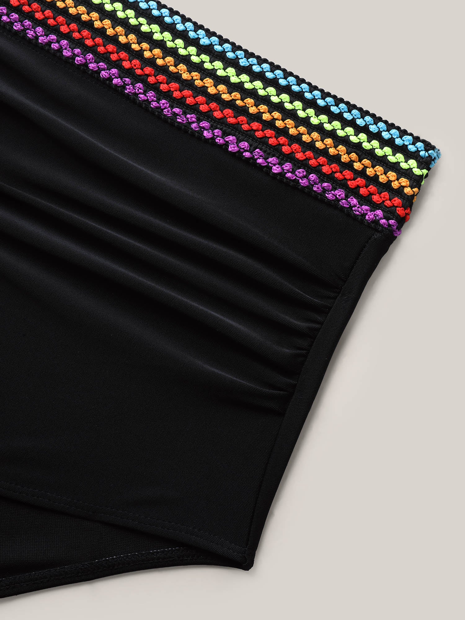 Colorful Webbed Tight-Fit Bikini Bottoms - Image 6