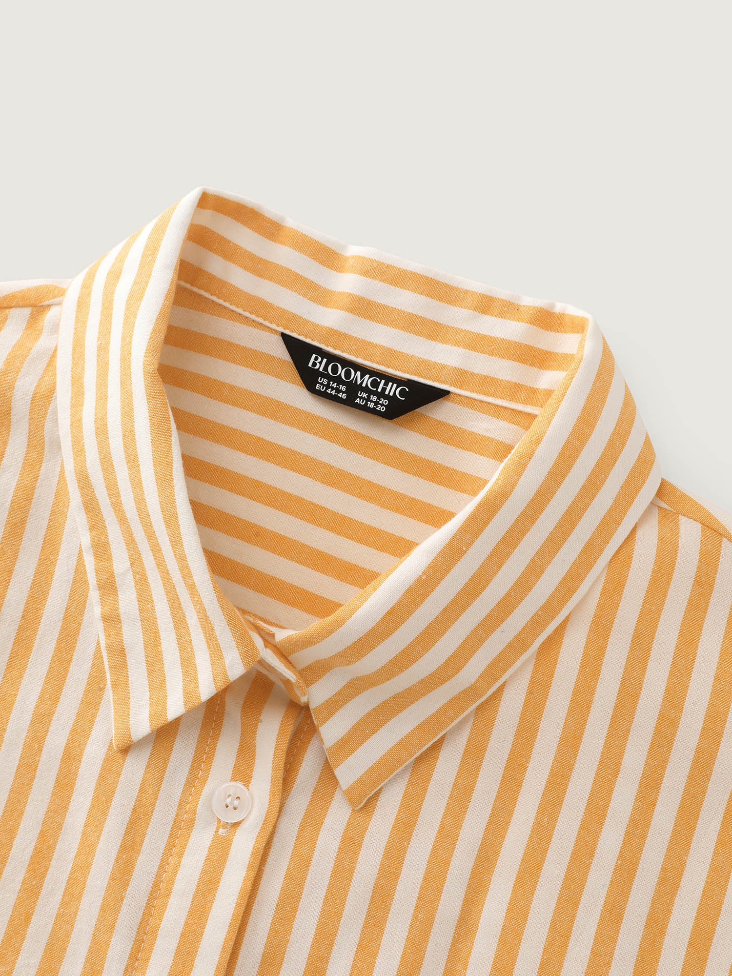 Cotton Button-Down Long Shirt - Image 5