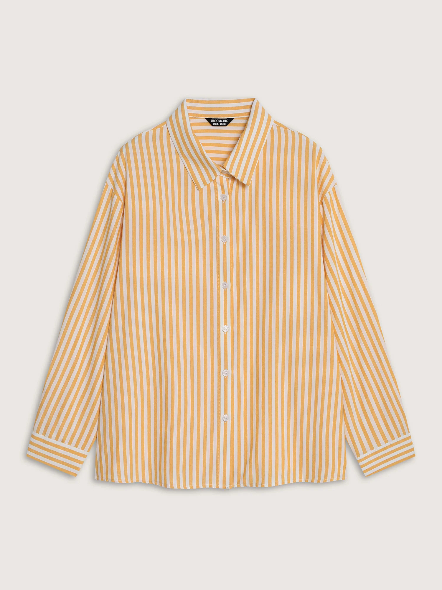 Cotton Button-Down Long Shirt - Image 7