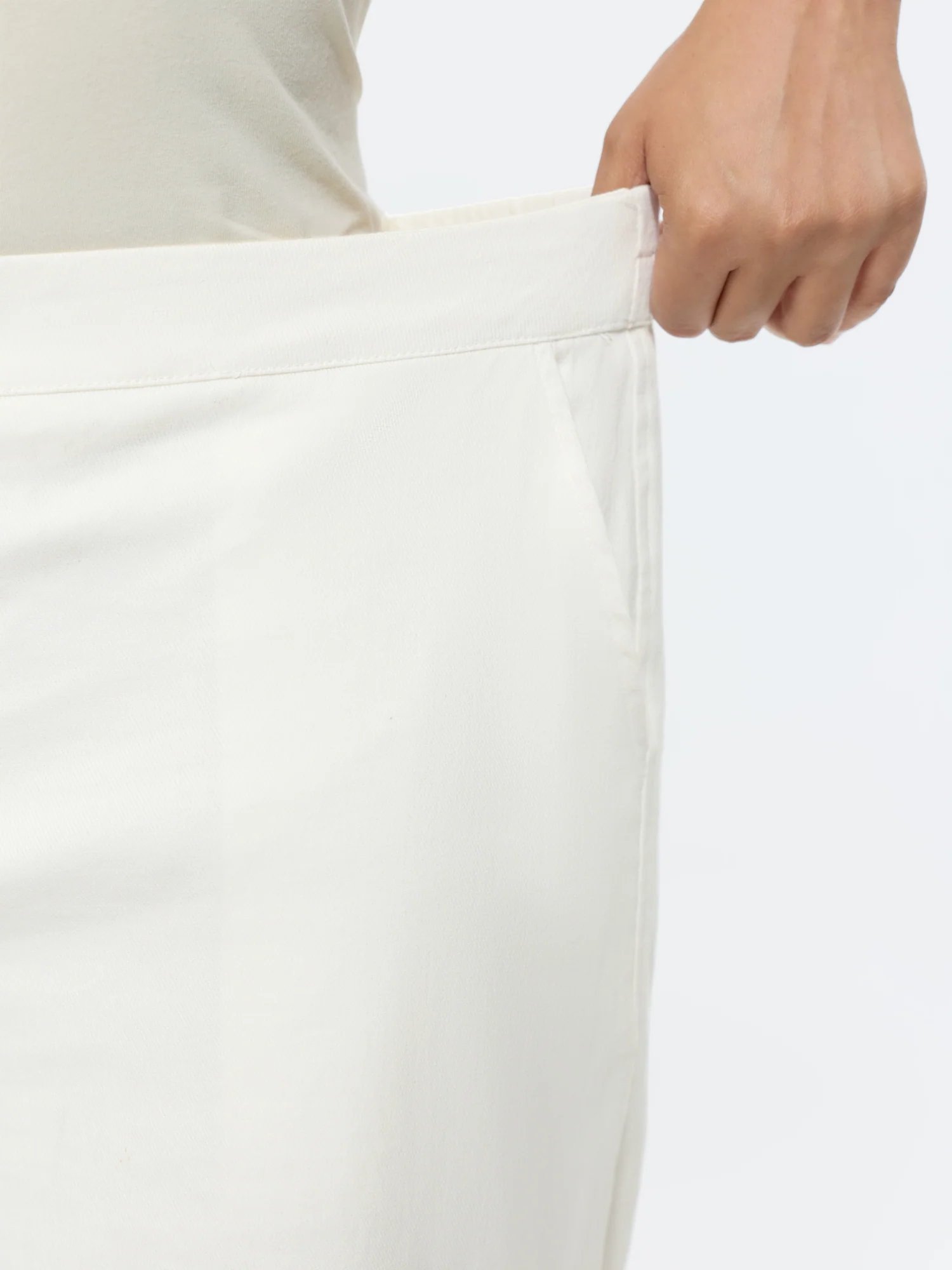 Cotton Pockets Straight-Fit Pants - Image 4