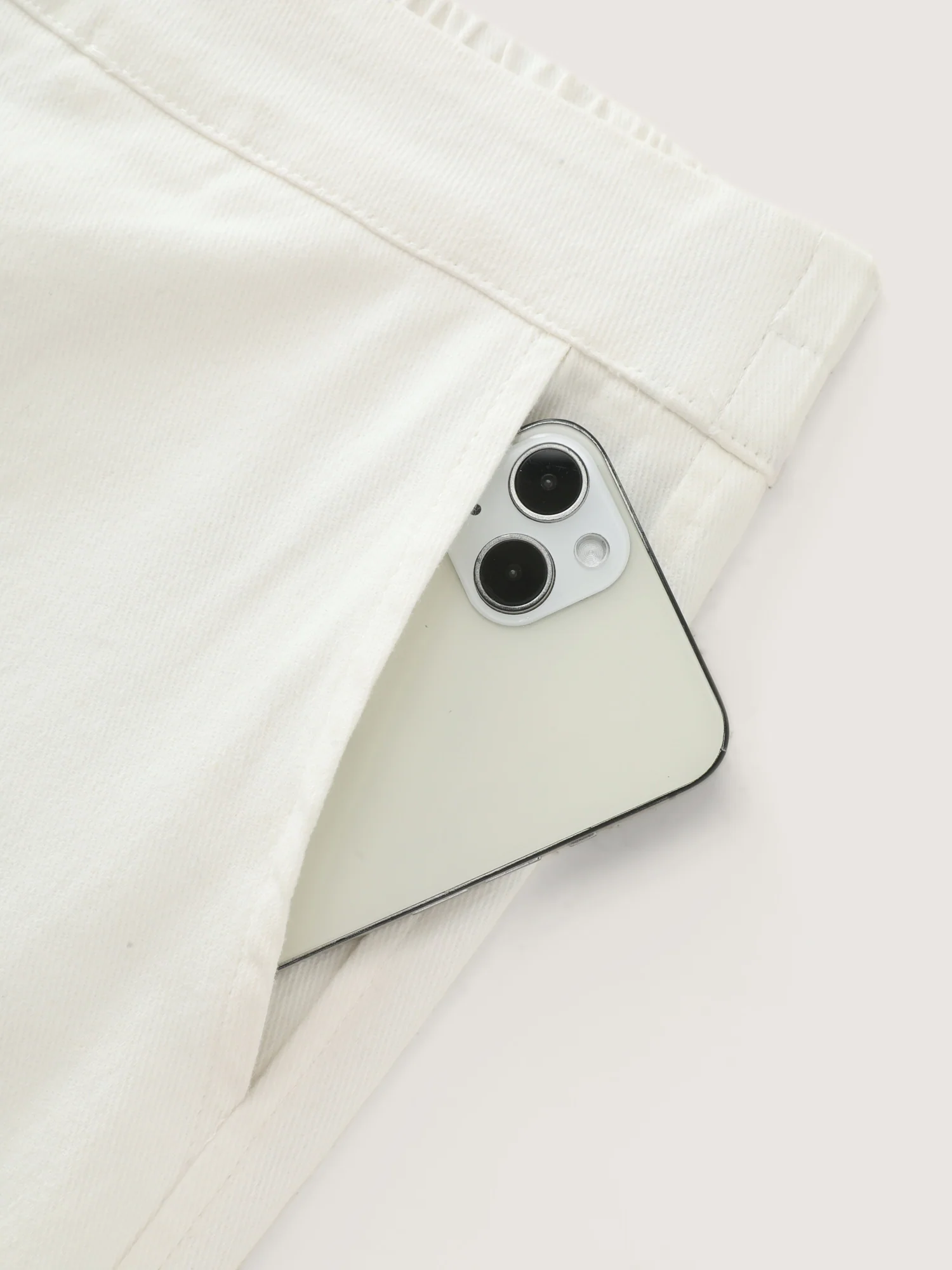Cotton Pockets Straight-Fit Pants - Image 7
