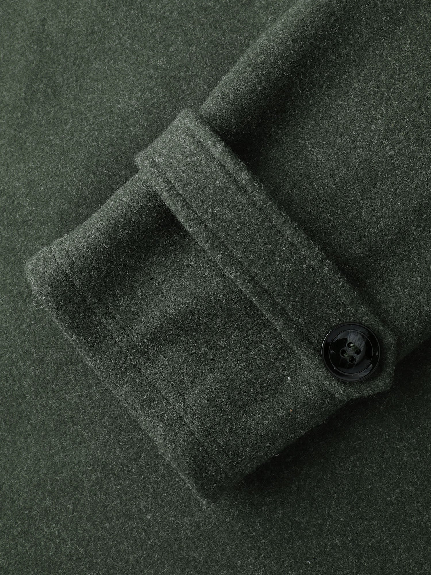 Double Button Pocket Solid Coat - Image 7