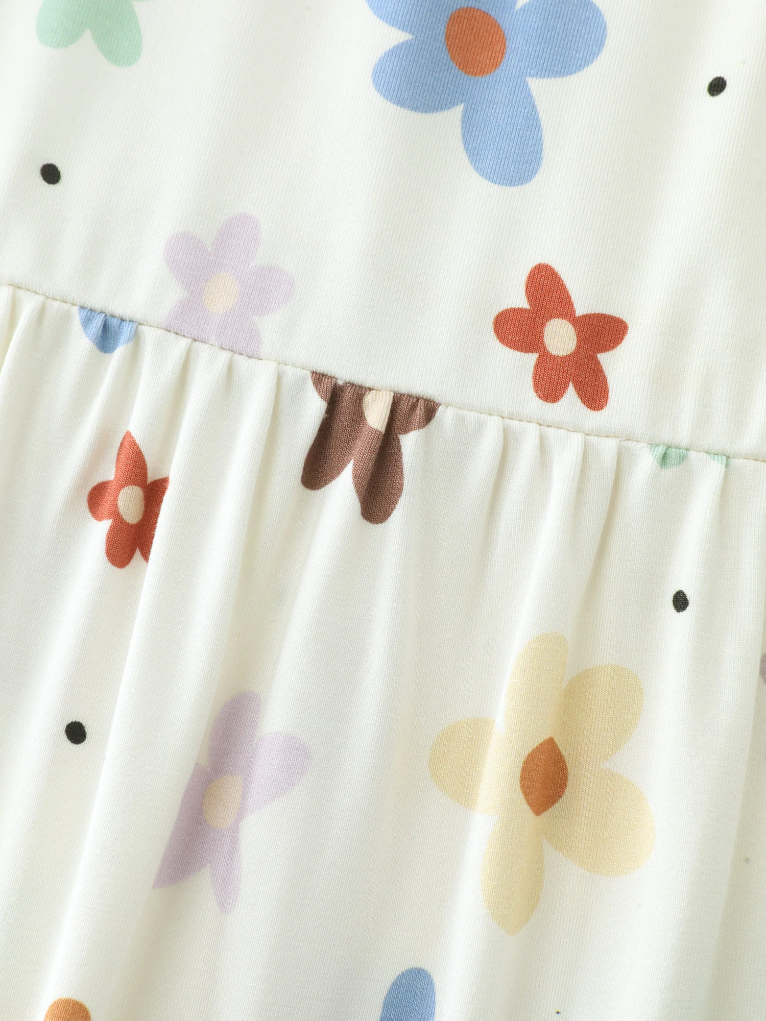 Floral Print Stretchy Knit Top - Image 7