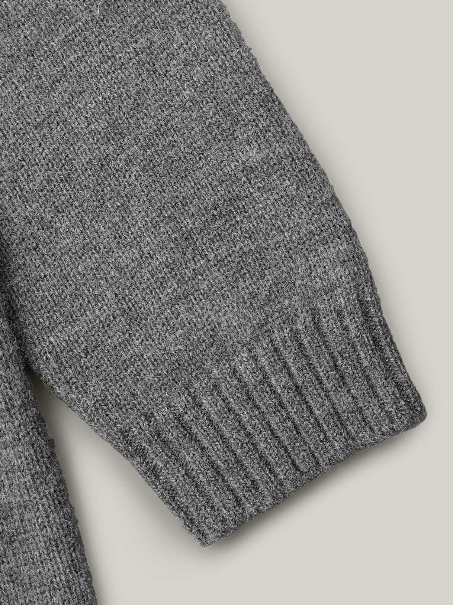Floral Textured Crew Neck Pullover - Image 10