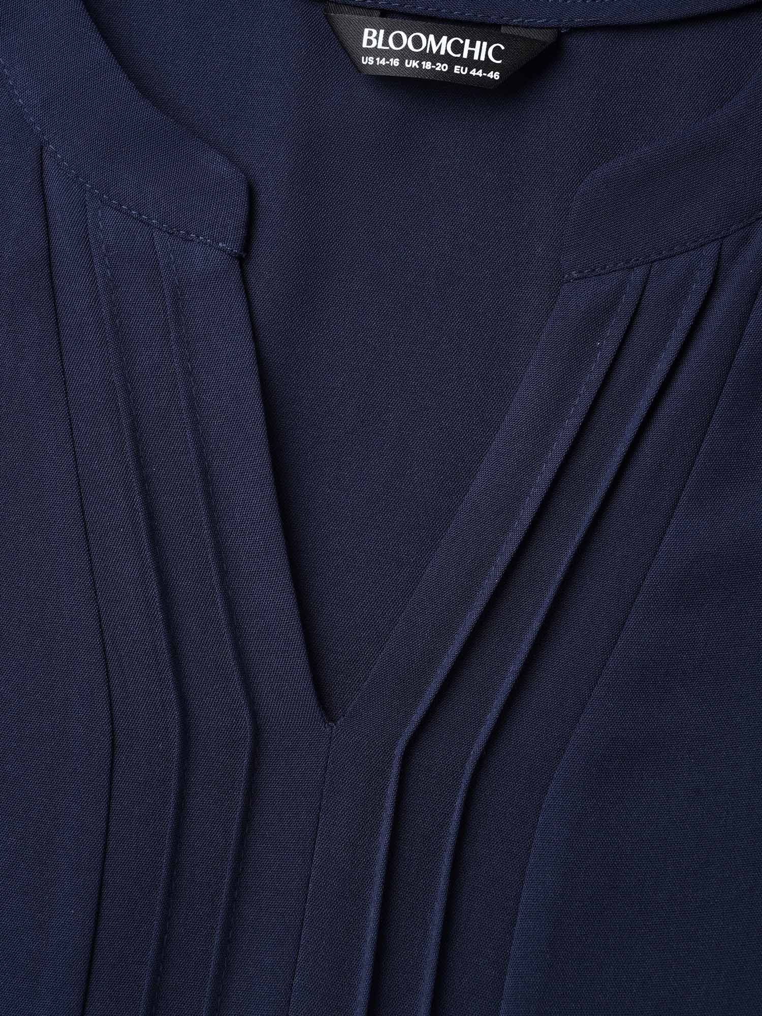 Petal Sleeve Toothpick Pleats Shirt - Image 6