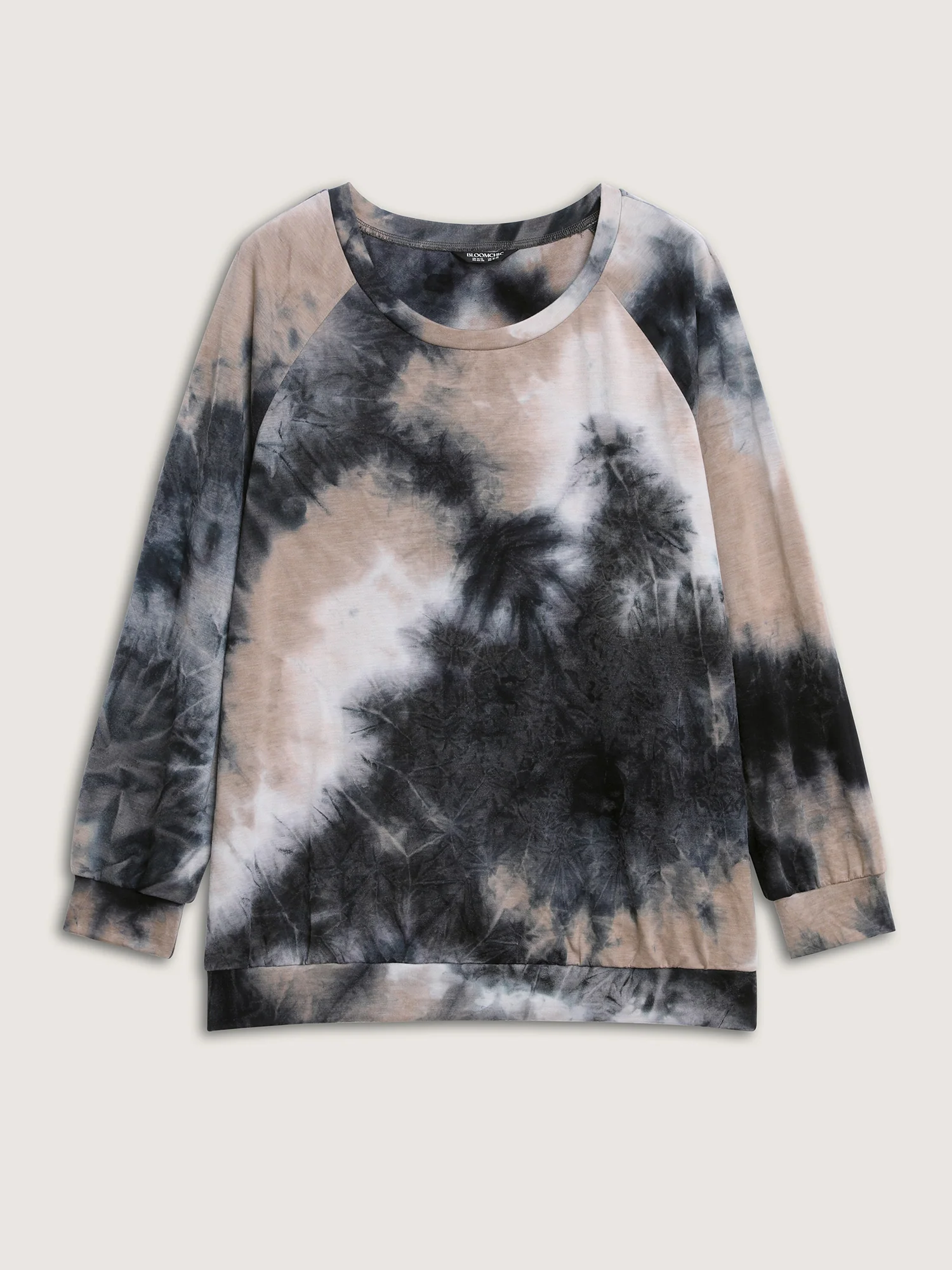 Round Neck Tie-Dye Sweatshirt - Image 11