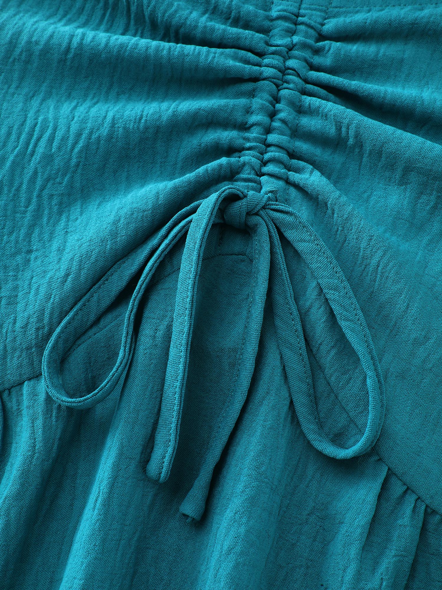 Ruched Bodice Sweetheart Neckline Blouse - Image 5
