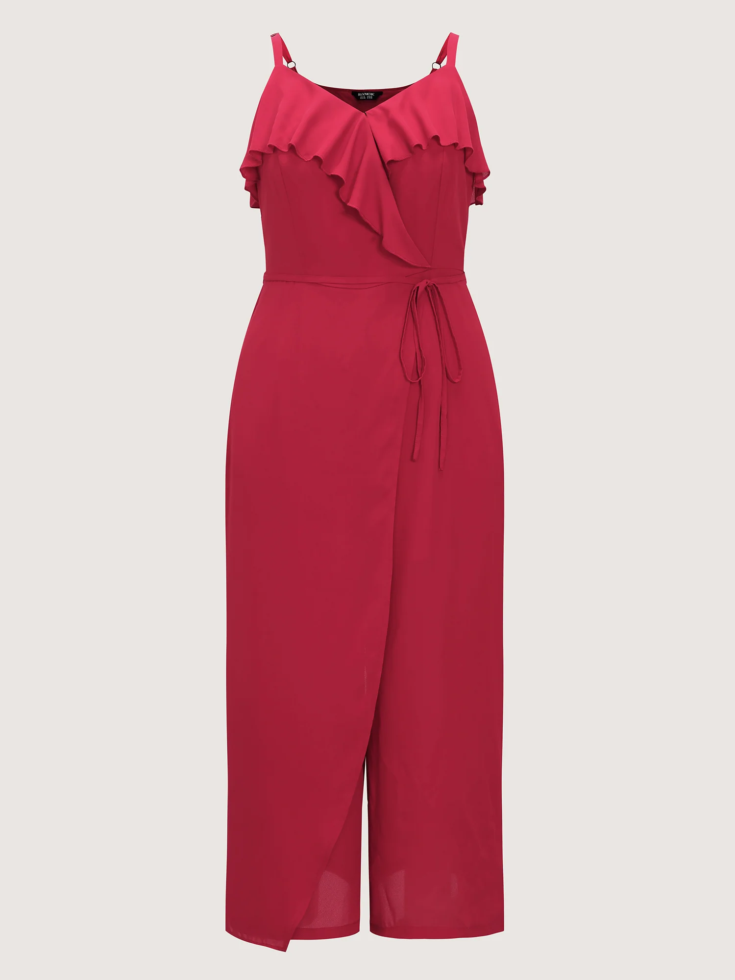 Ruffled Layered Stretchy Waist Jumpsuit - Image 7
