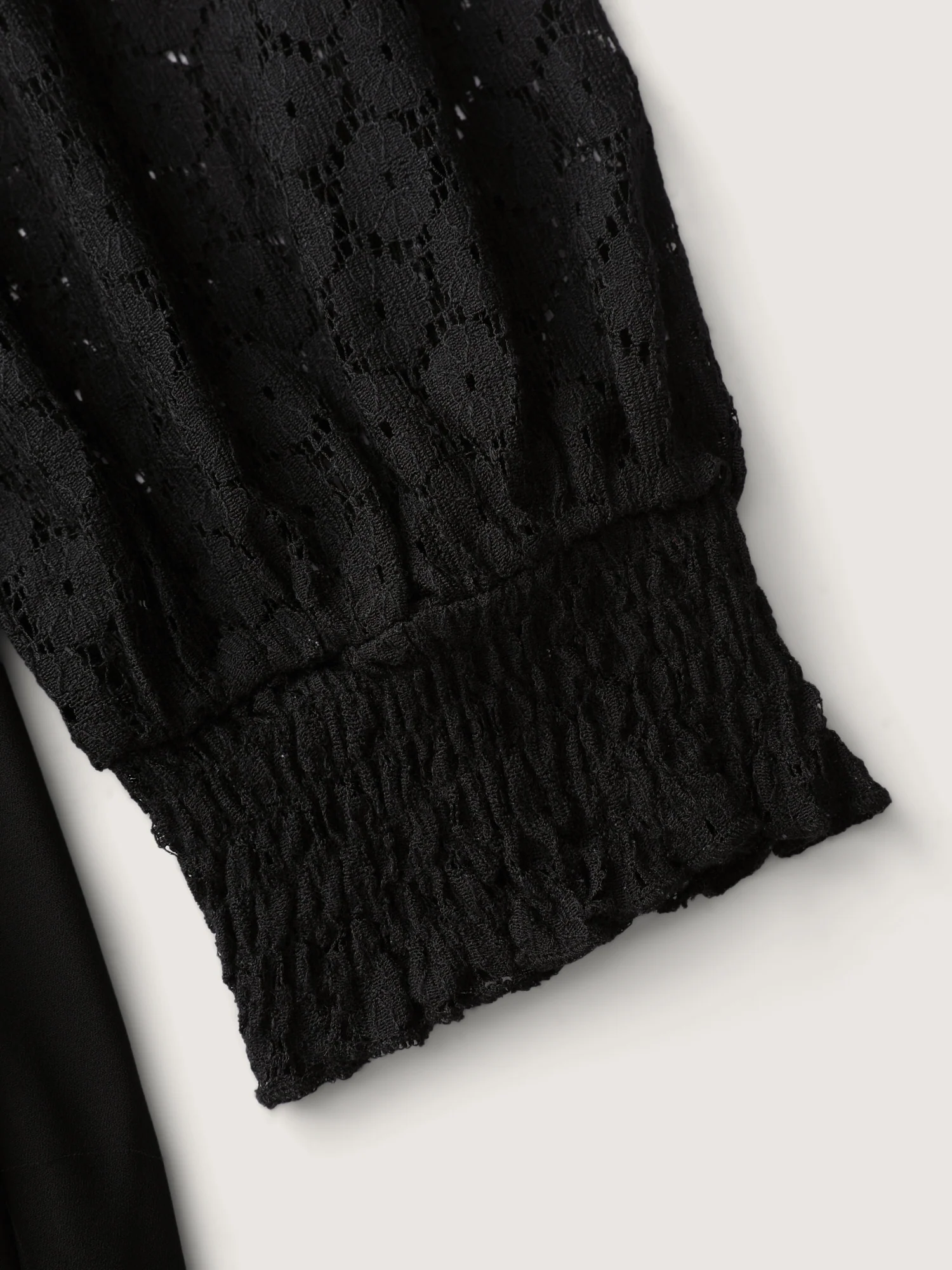 Sheer Lace Cut-Out Detail Midi Dress - Image 6