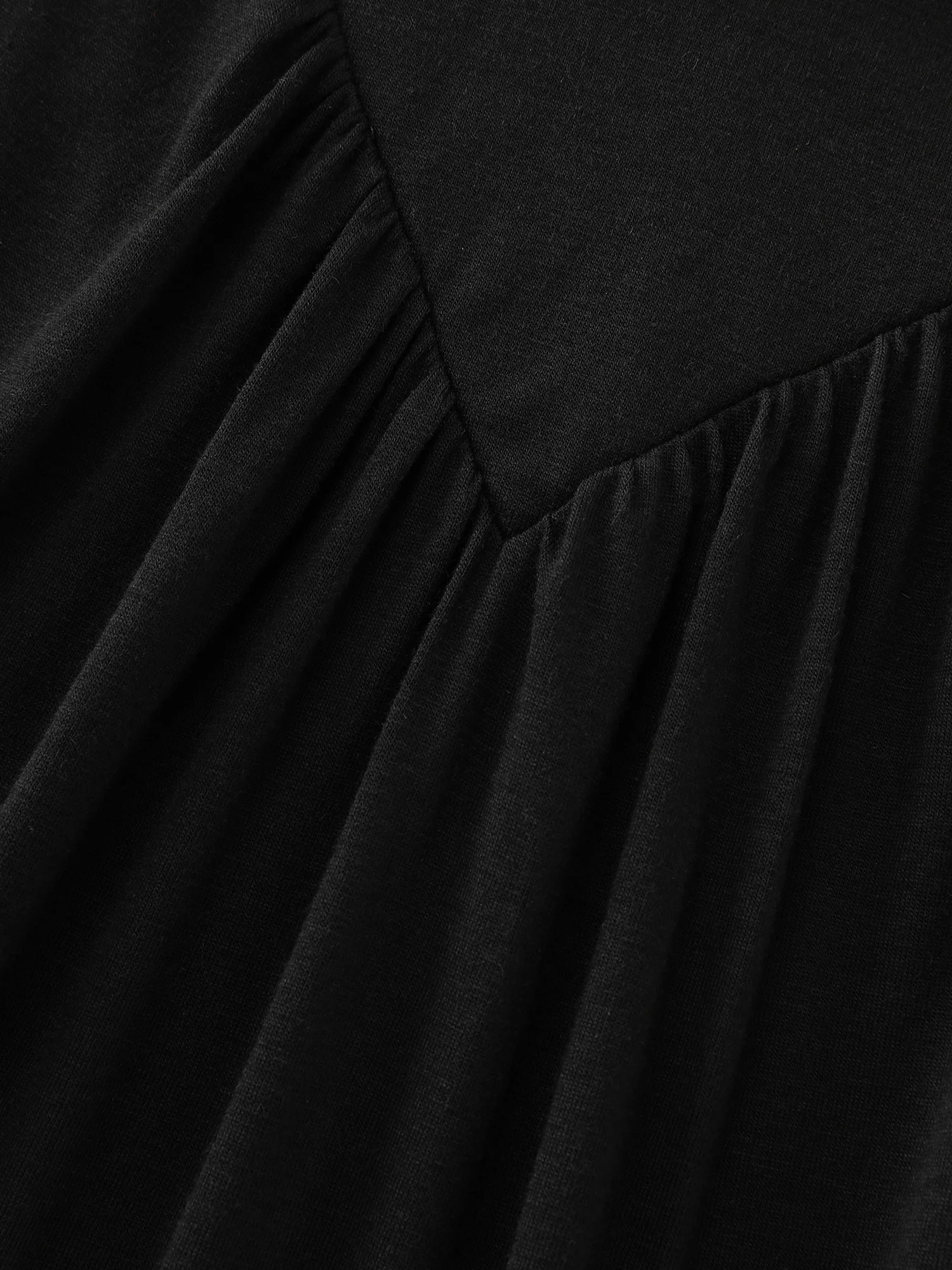 Stretchy V-Neck Pleated Tank Top - Image 5