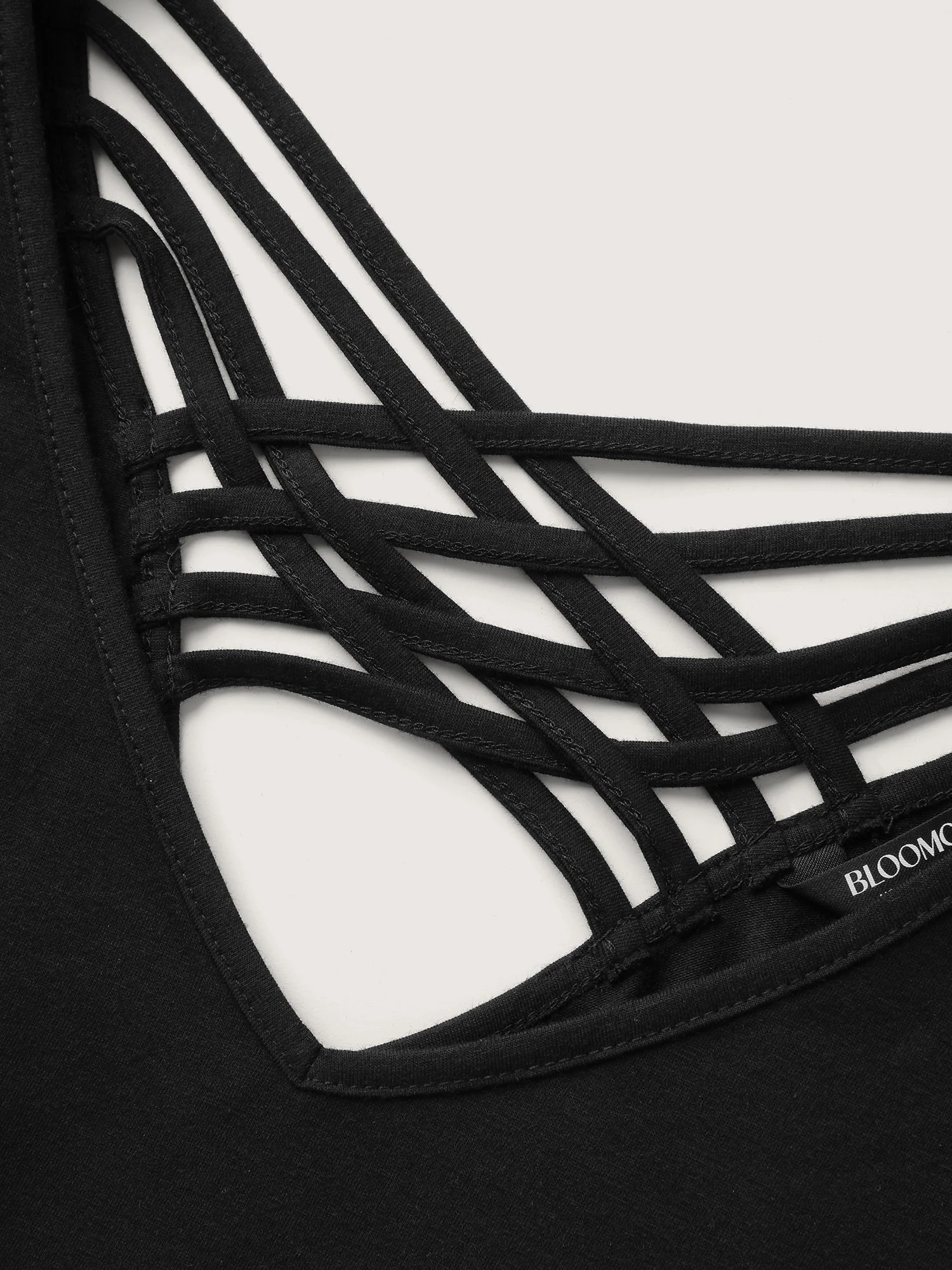 Supersoft Backless Cross-Tie T-Shirt - Image 5