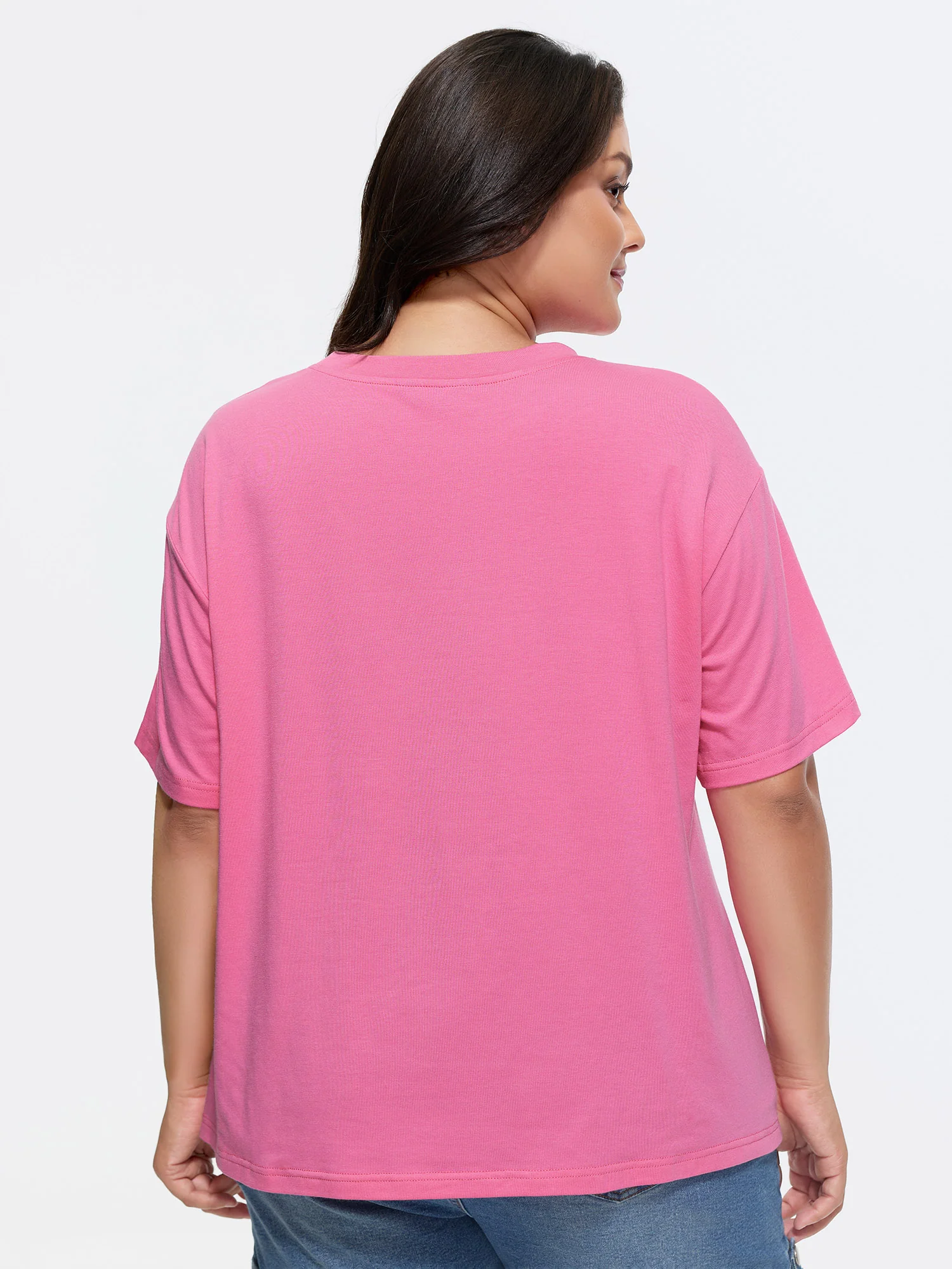 Supersoft Cherry Cute Relaxed-Fit T-Shirt - Image 4