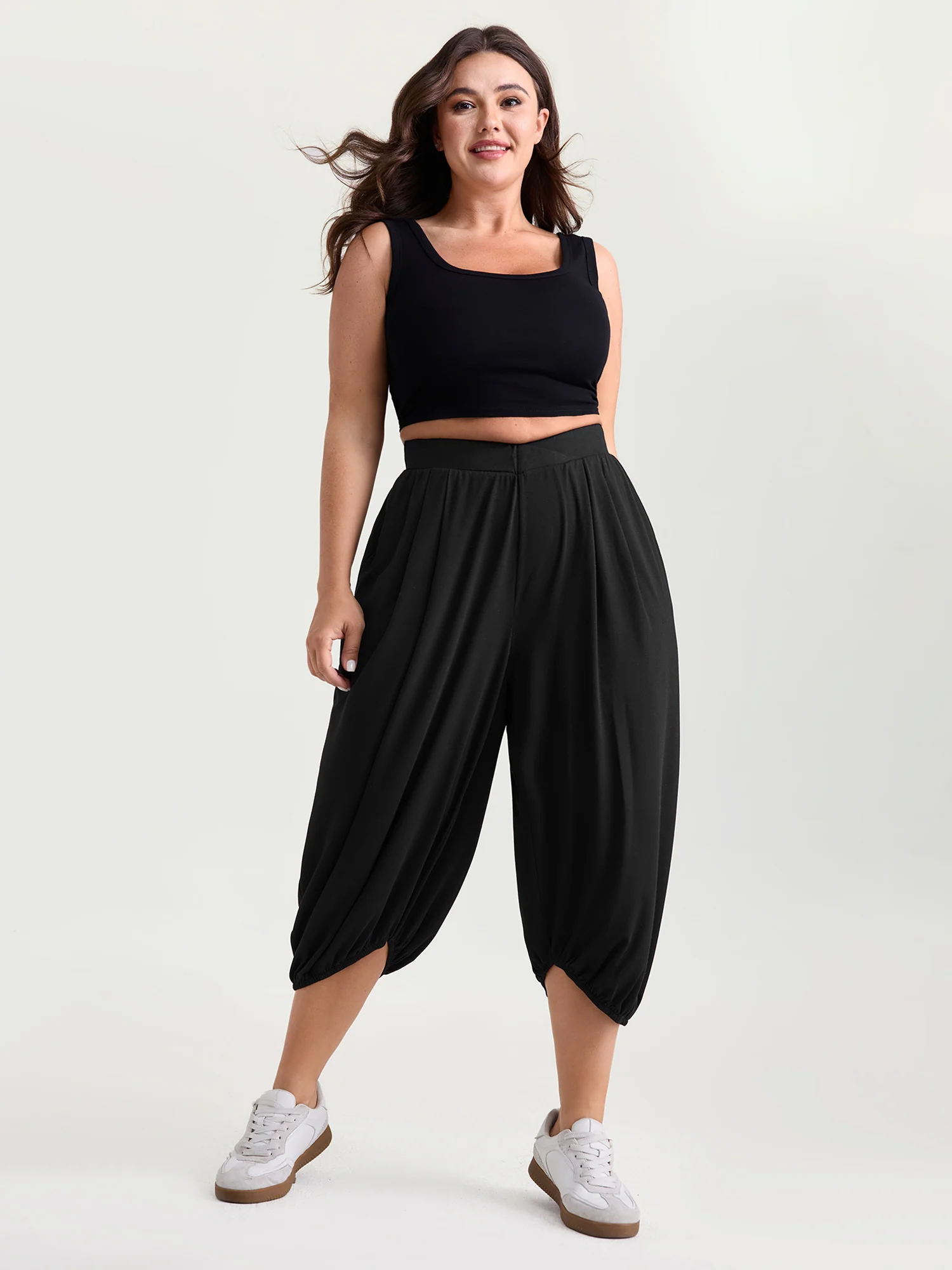 Supersoft Cropped Jogger Pants - Image 2