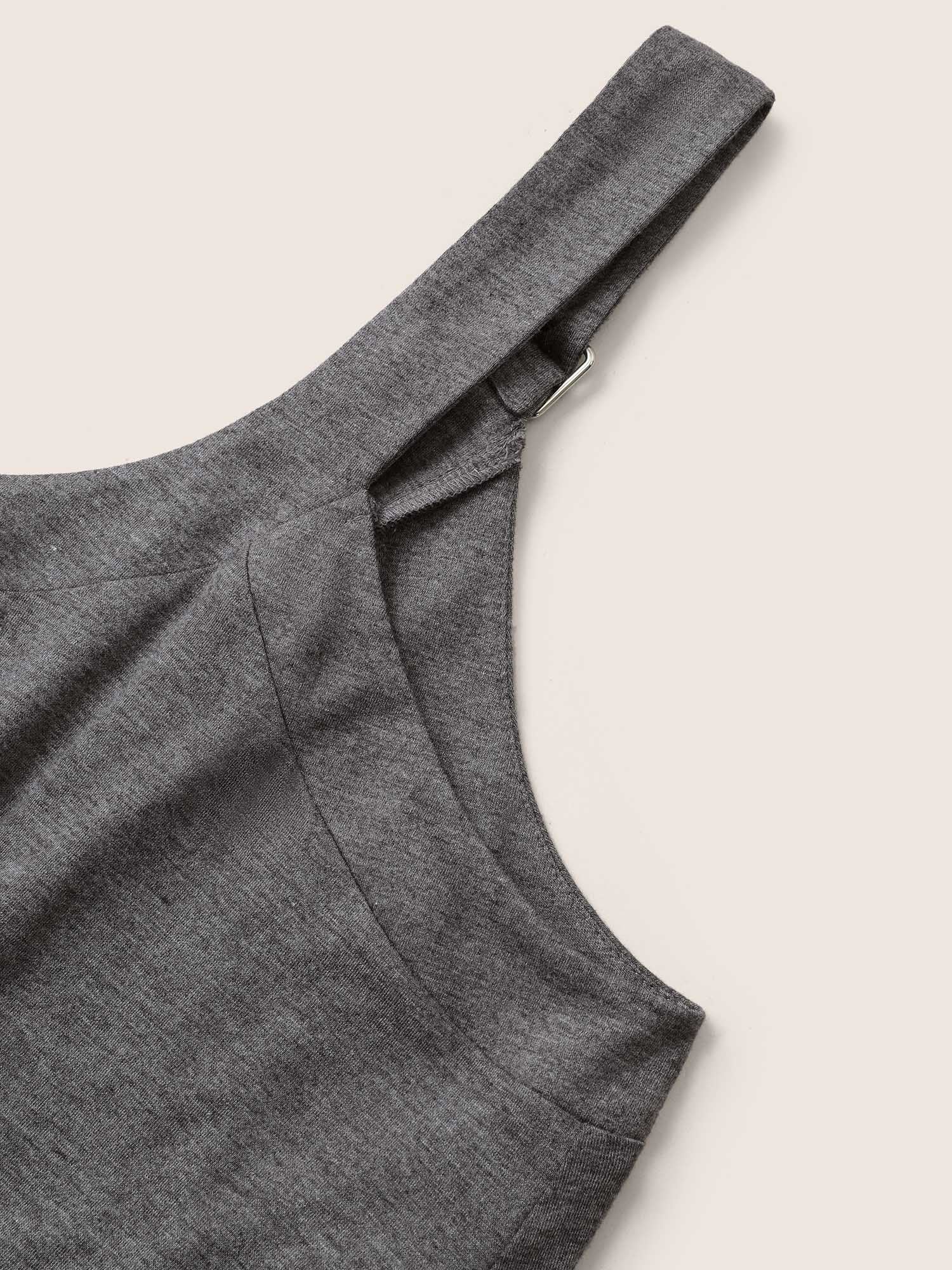 Supersoft Essentials Solid Pocket Adjustable Straps Jumpsuit - Image 5