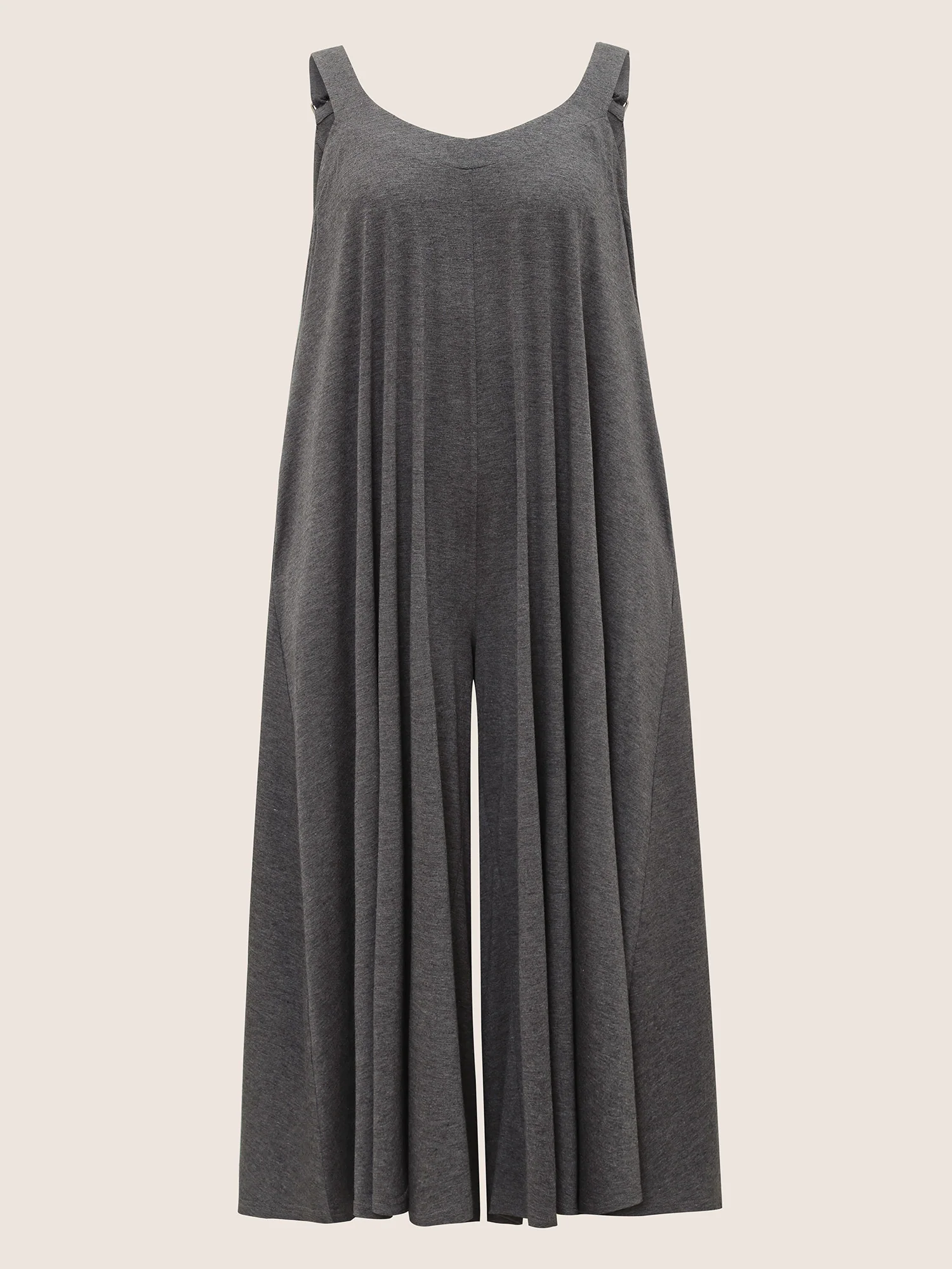 Supersoft Essentials Solid Pocket Adjustable Straps Jumpsuit - Image 8