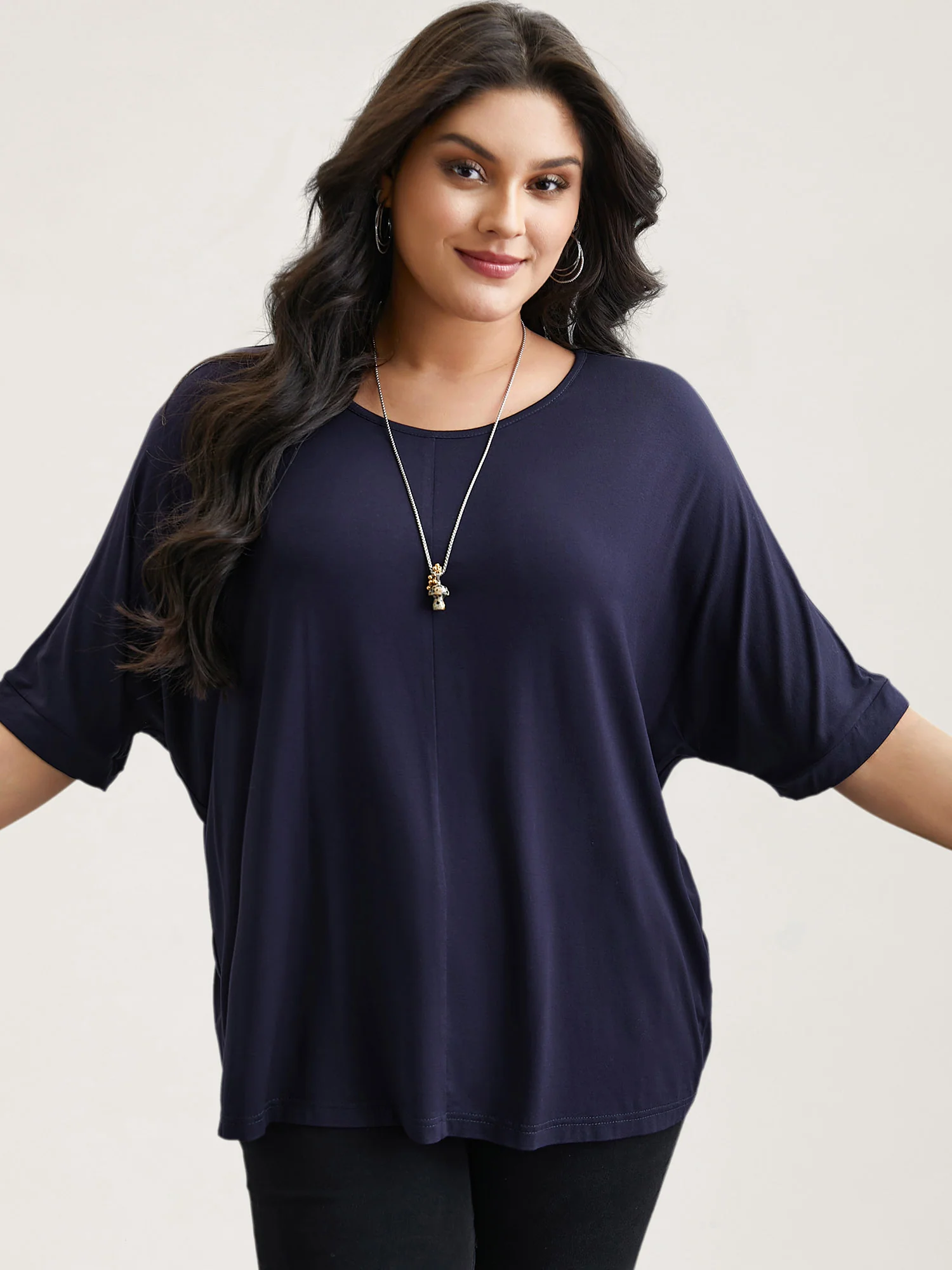 Supersoft Round Neck Plain T-Shirt - Image 10