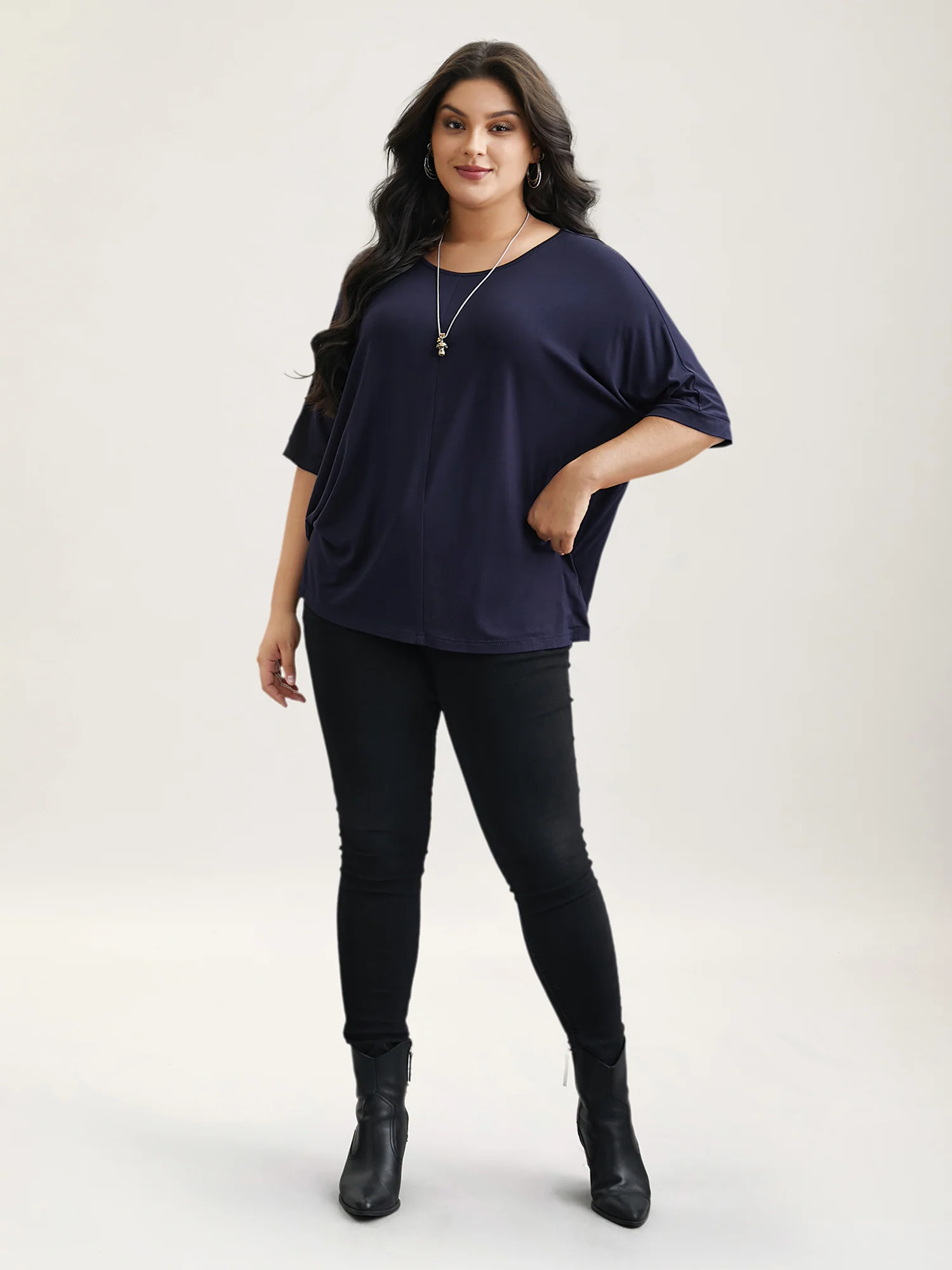 Supersoft Round Neck Plain T-Shirt - Image 12