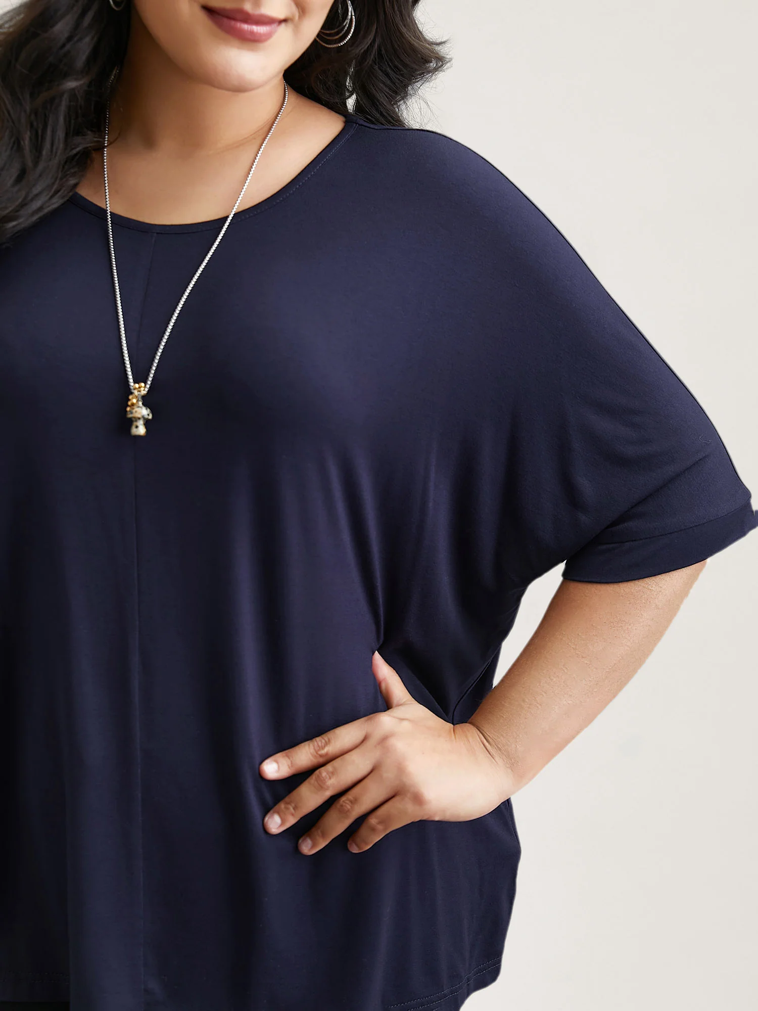 Supersoft Round Neck Plain T-Shirt - Image 13