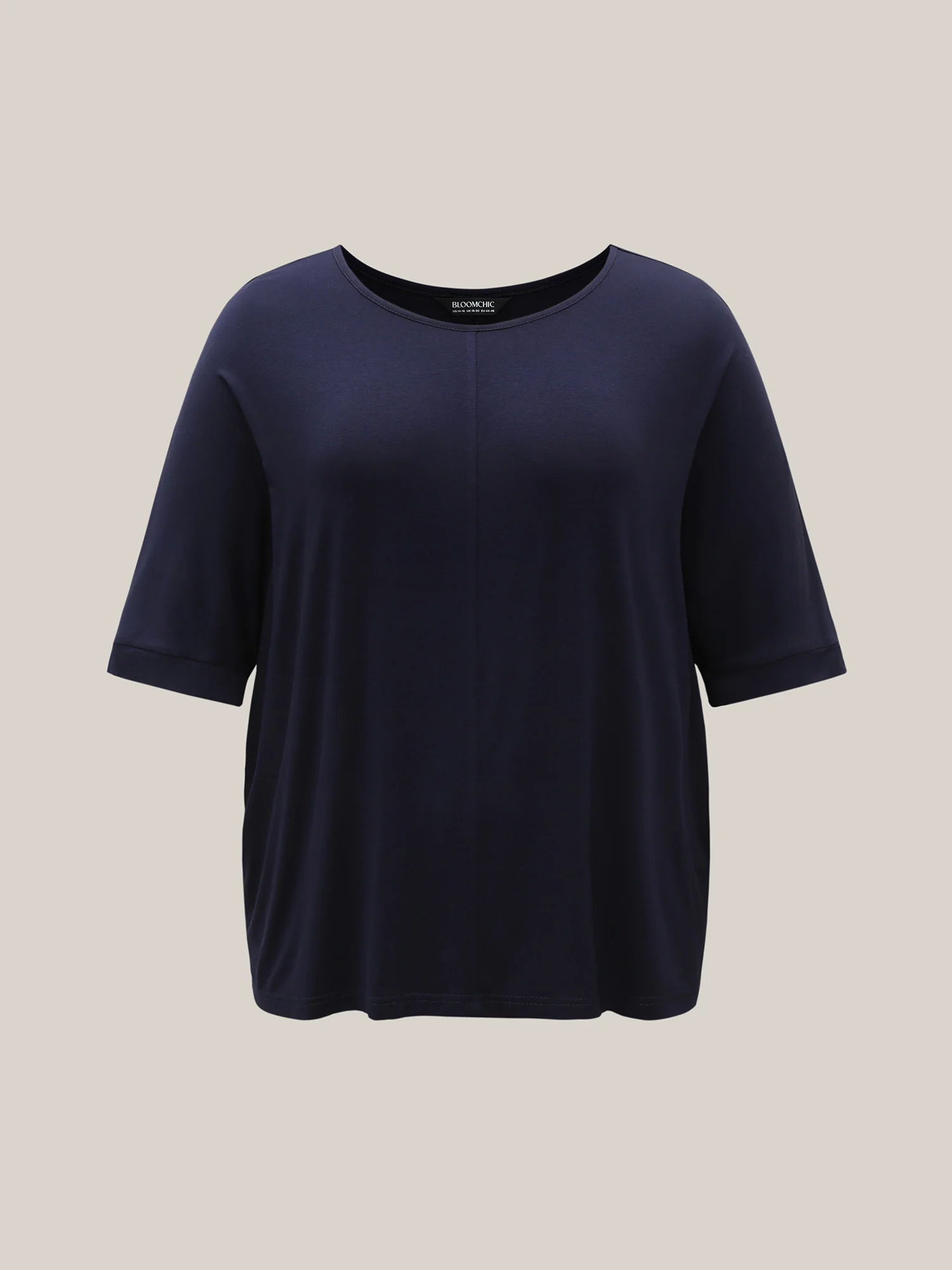 Supersoft Round Neck Plain T-Shirt - Image 17