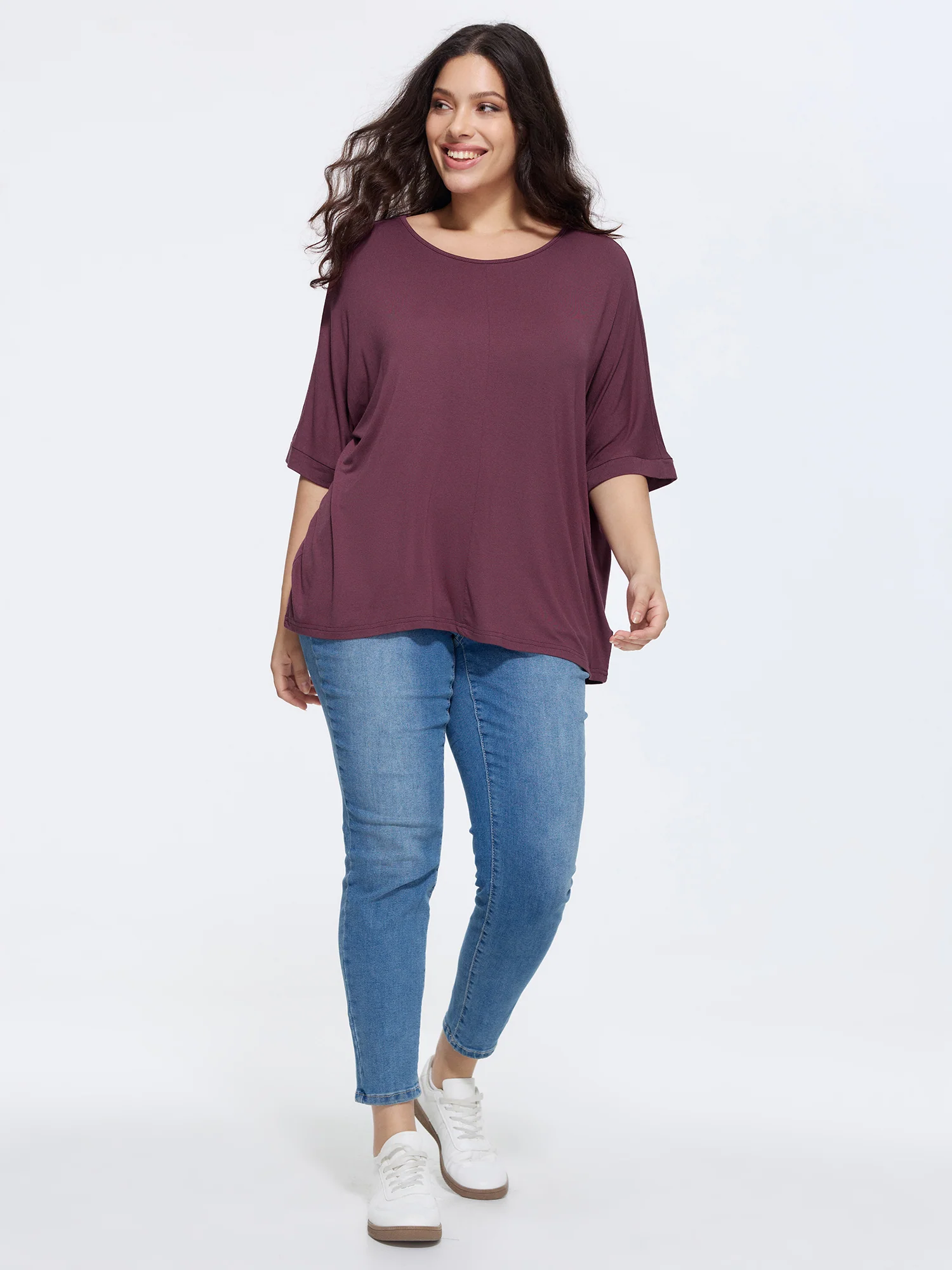 Supersoft Round Neck Plain T-Shirt - Image 8