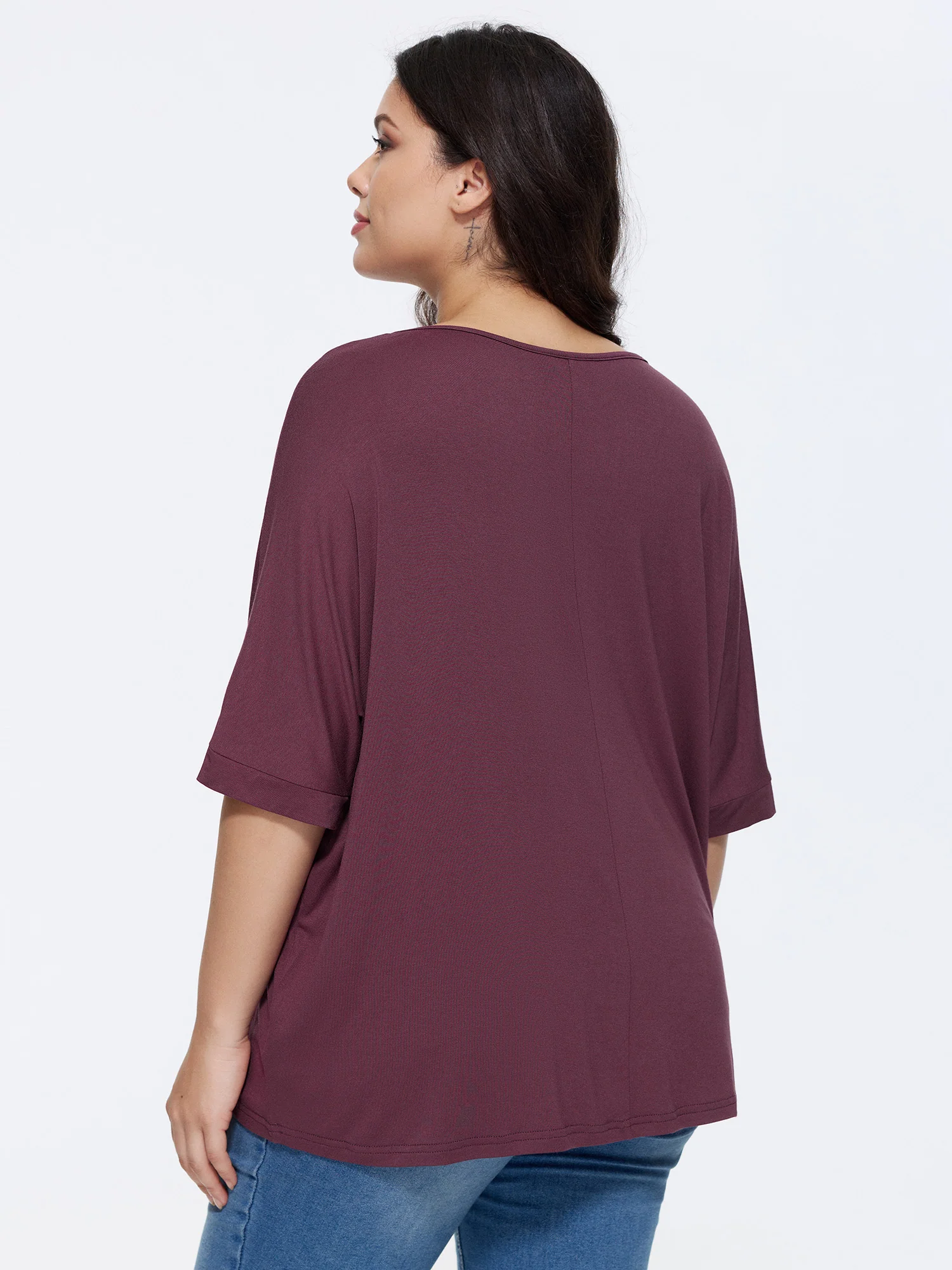 Supersoft Round Neck Plain T-Shirt - Image 9