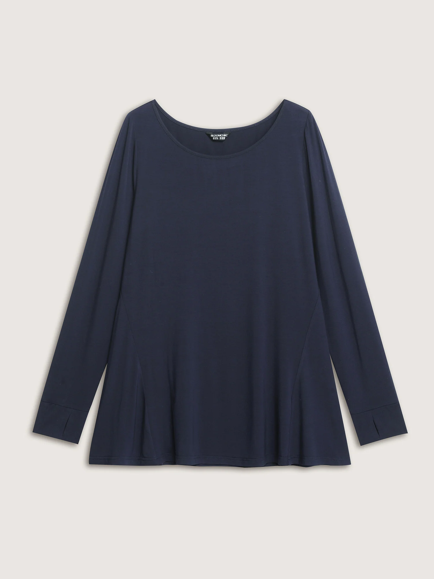 Supersoft Ruffled Hem Knit Top - Image 7
