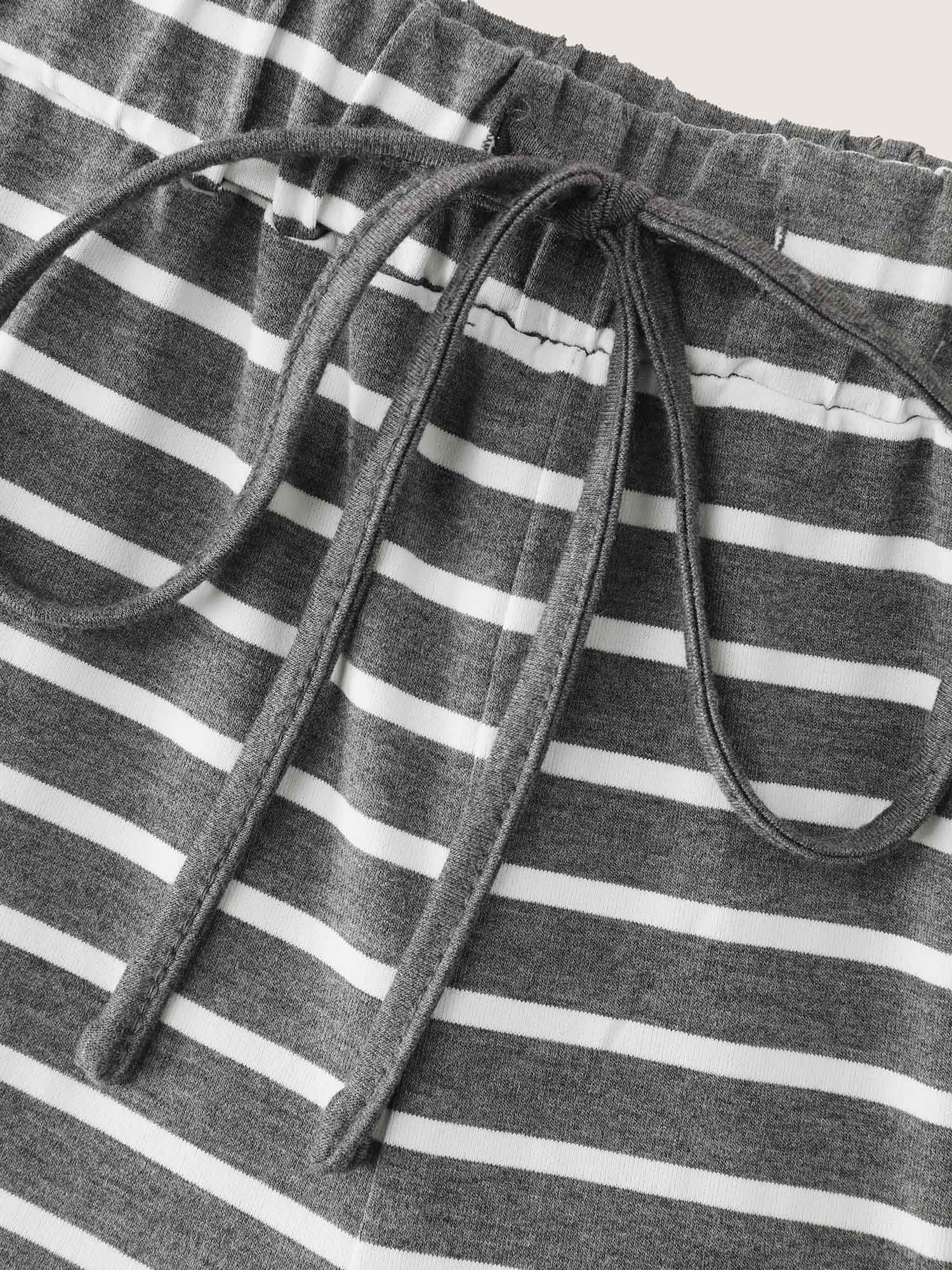 Supersoft Striped Print Pajama Set - Image 12