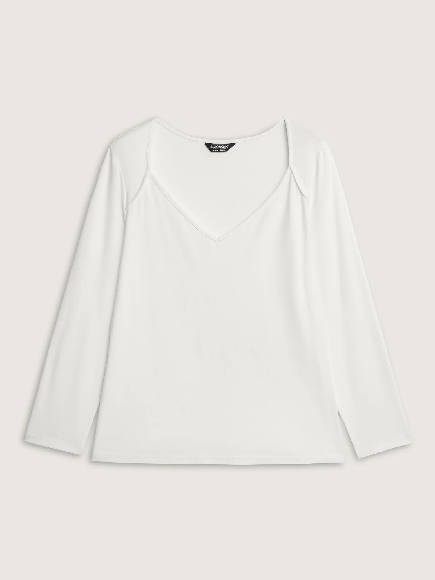 Supersoft V-Neck Fitted T-Shirt - Image 6